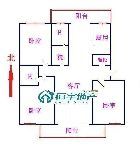 遠航三室兩廳一衛，兩室向陽，客廳向陽，南北通透