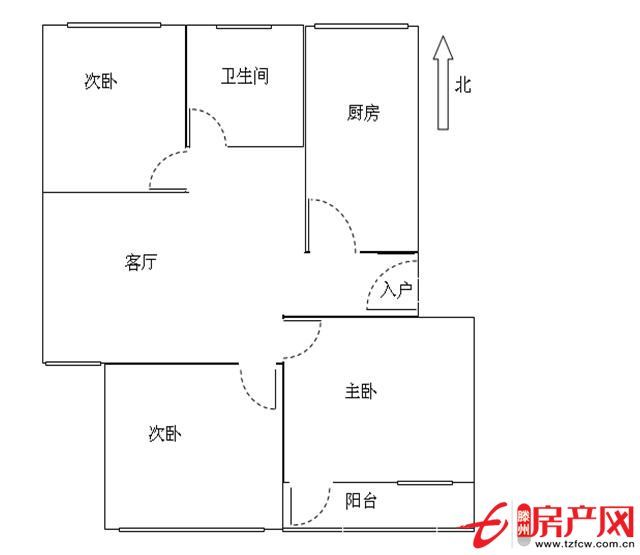 善南小區(qū)三室一廳七十六平米兩室向陽(yáng)