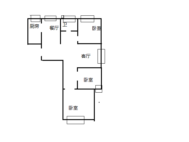 金河灣，實驗學區房，無綁定，東頭東戶