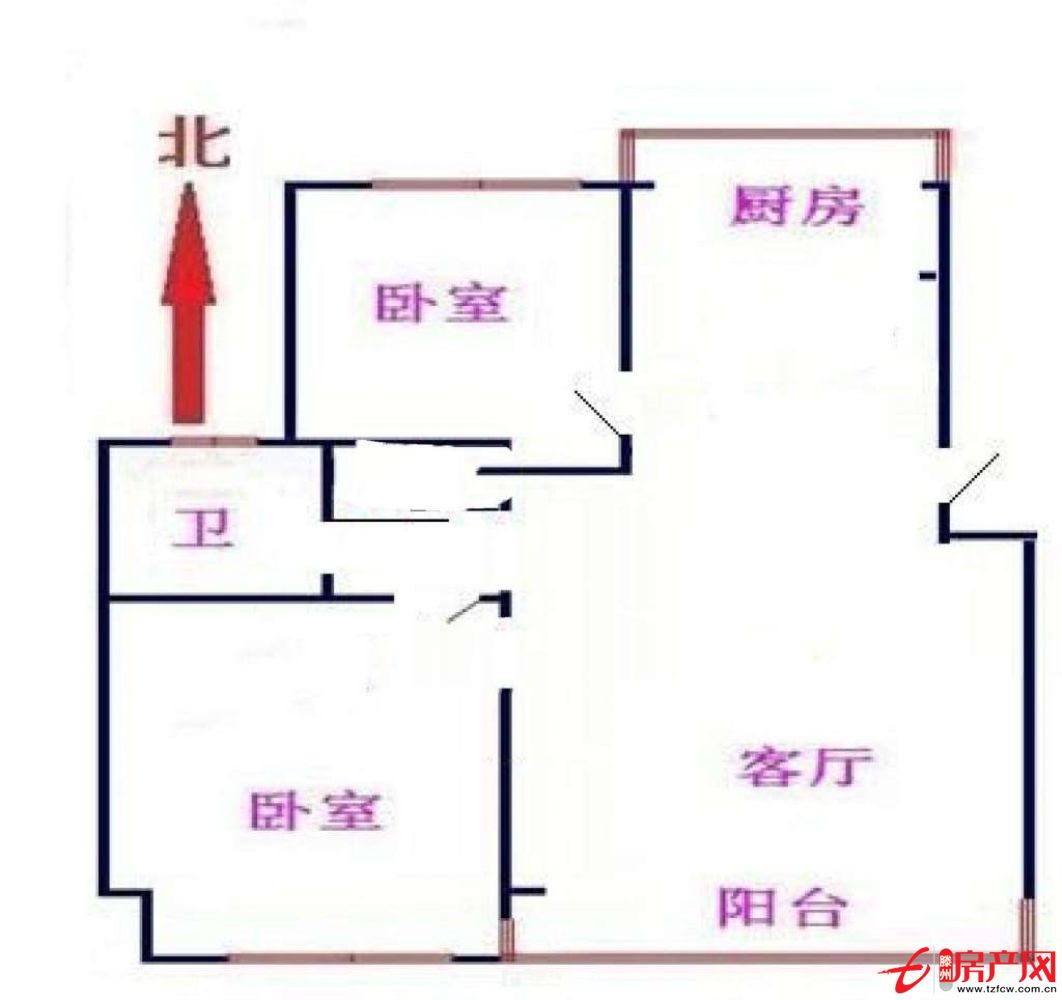 滕都帝景，兩室中等裝修，證滿五年，送儲(chǔ)藏室，支持貸款