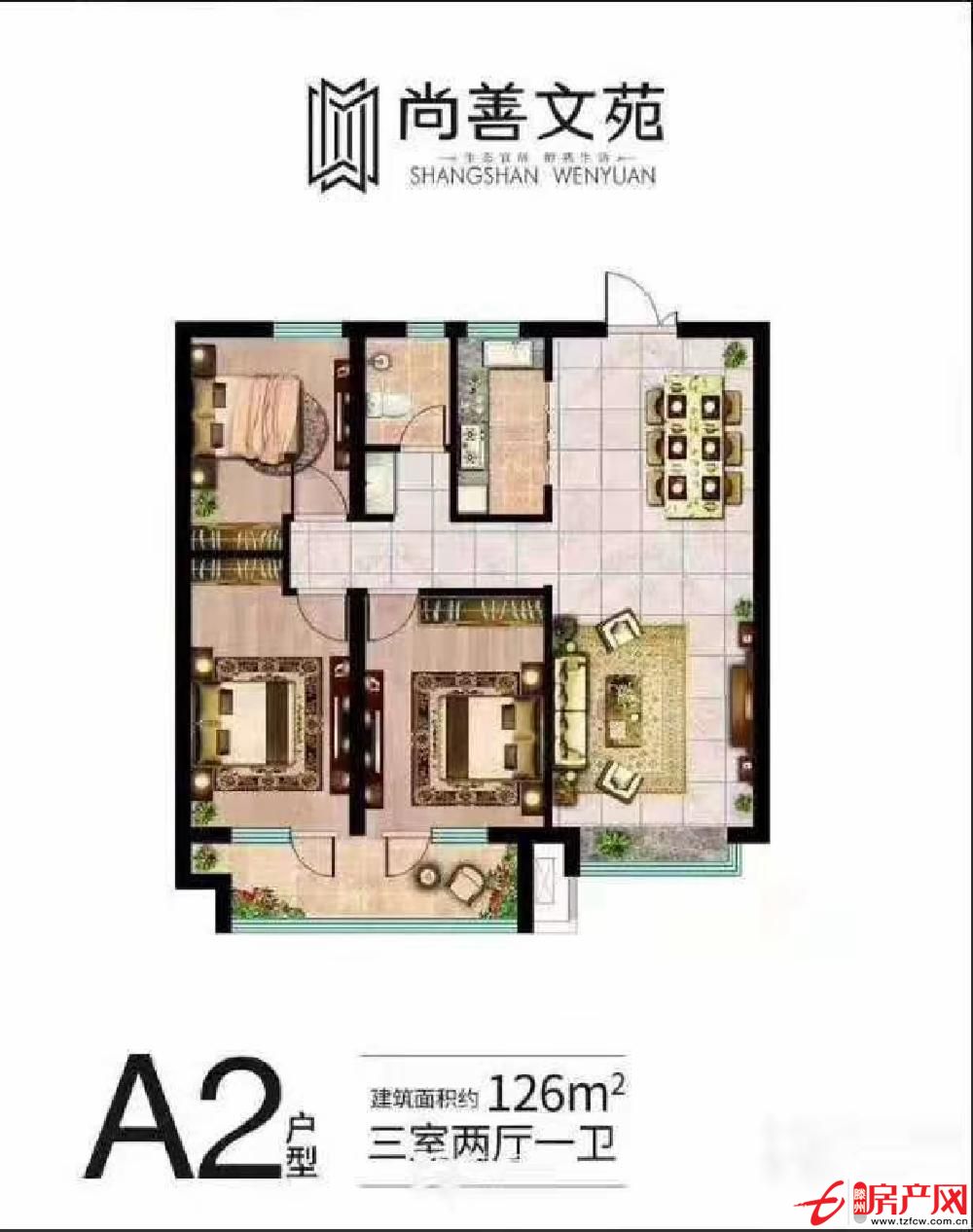尚善文苑，126平15樓左右單價大約8200左右，正常貸款