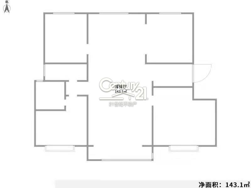 保利海德佳園   精裝修3室2廳2衛(wèi)137m2199萬元